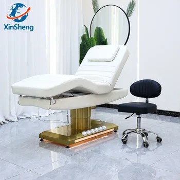 XingSheng ไฟฟ้า Beauty Care เตียง Facial Hydrotherapy นวด Salon Eyelash เตียงนวดร่างกายสปาเฟอร์นิเจอร์ 1