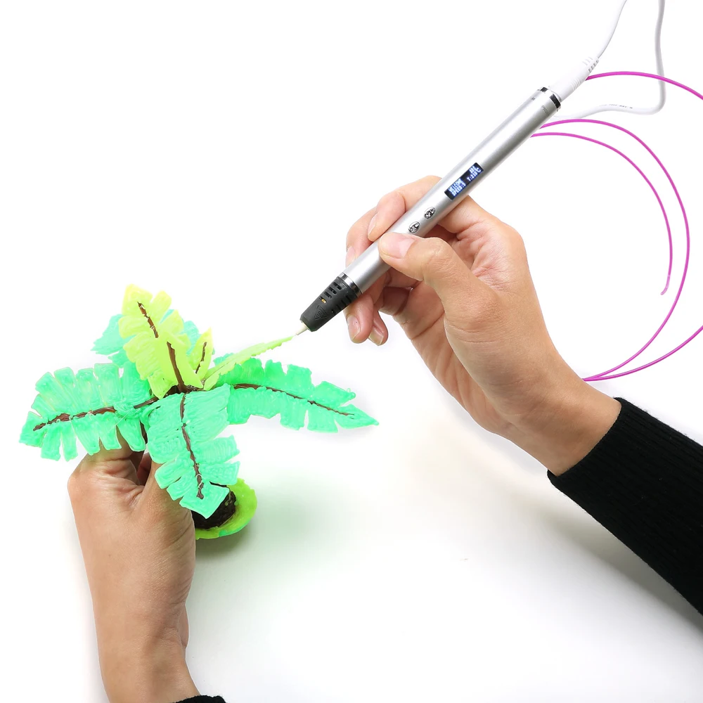 

3D Pen Original DIY 3D Printing Pen With 1.75mm PLA Filament Creative Toy Birthday Gift For Kids Design Drawing