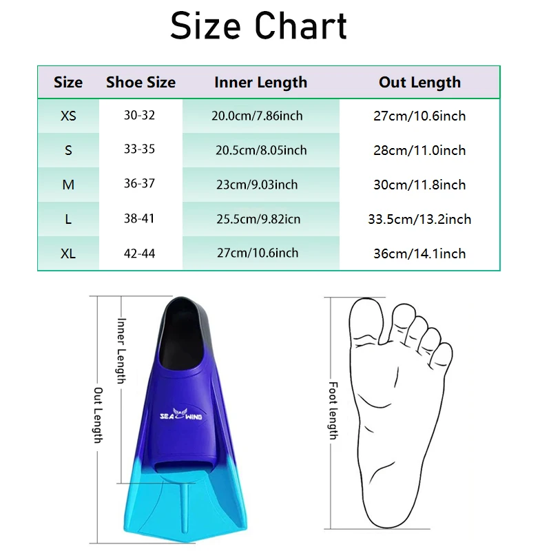 18 Color Professional Snorkeling Diving Swimming Fins Paddle Silicone Short Children Men Women Flippers Scuba Equipment for Kids 6