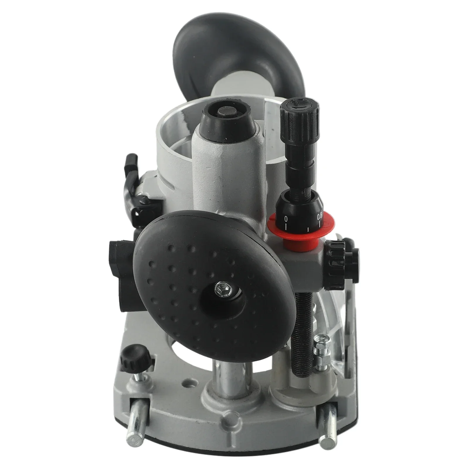 65mm Trimming Machine Plunge Router Base Adjustable Milling Power Tool Press-fit Double Handle Trimmer Guard Heavy-duty