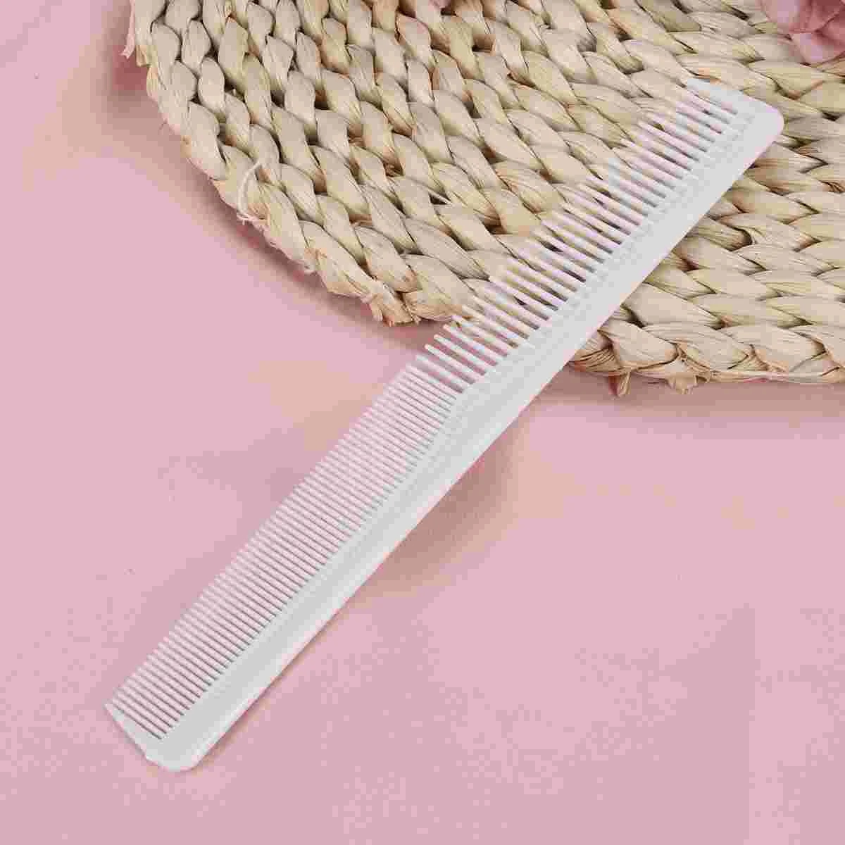 

Practical Compact Plastic Anti-Static Tooth Design Hairdressing Double Side Pettine Hair Combs Hairbrush For Salon Home Hotel