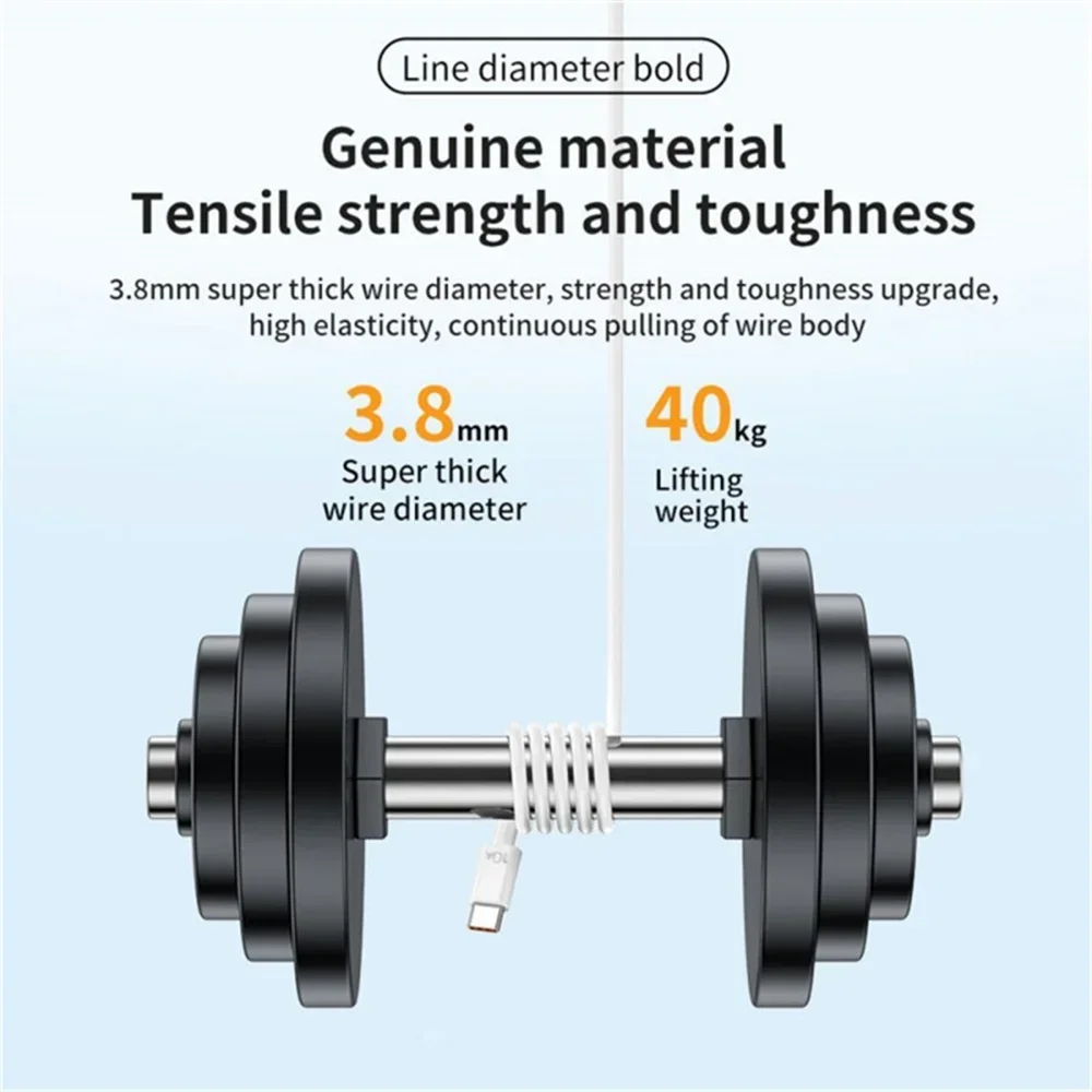 10A USB To Type C High Speed Data Cables 0.25m/1m/1.5m/2m Super Fast Charging Wires Type C Cable Charge Quick Charge Data Cords