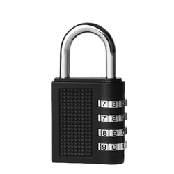 Serrure à cadenas à mot de passe, petite serrure de porte de gymnase, dortoir pour étudiants, mini serrure de valise 