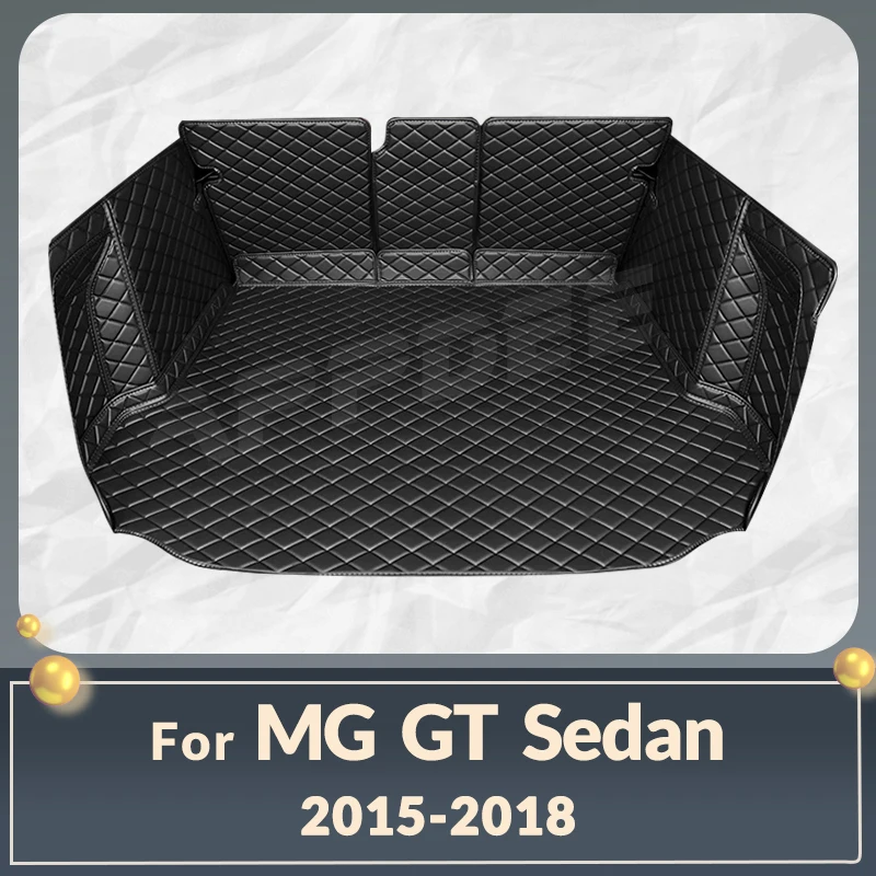 

Auto Full Coverage Trunk Mat For MG GT Sedan 2015-2018 17 16 Car Boot Cover Pad Cargo Liner Interior Protector Accessories
