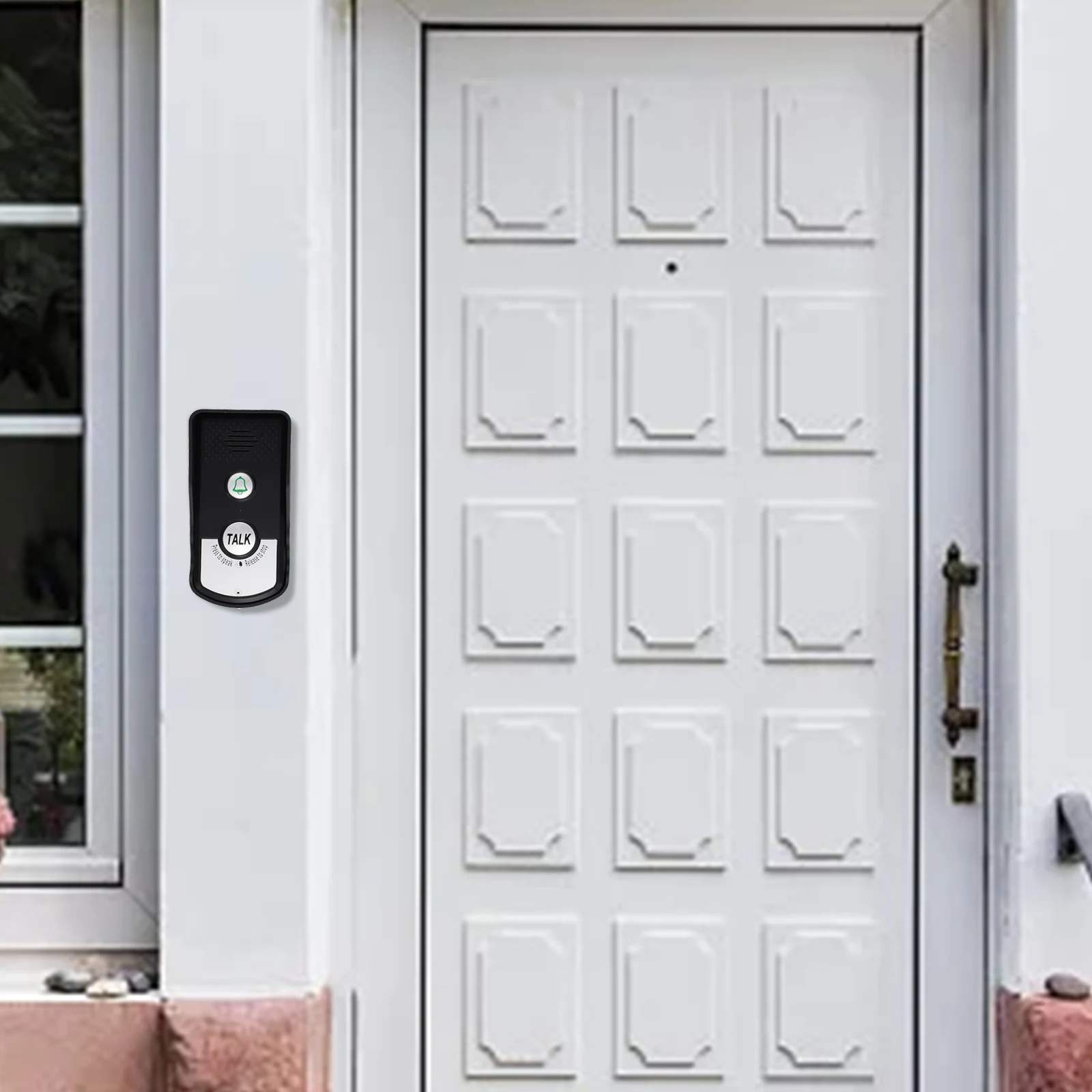 Long Range Doorbell 1000m Doorbell Home Security Built-in 2k MAh Battery Strong Penetration Dedicated Smart Core