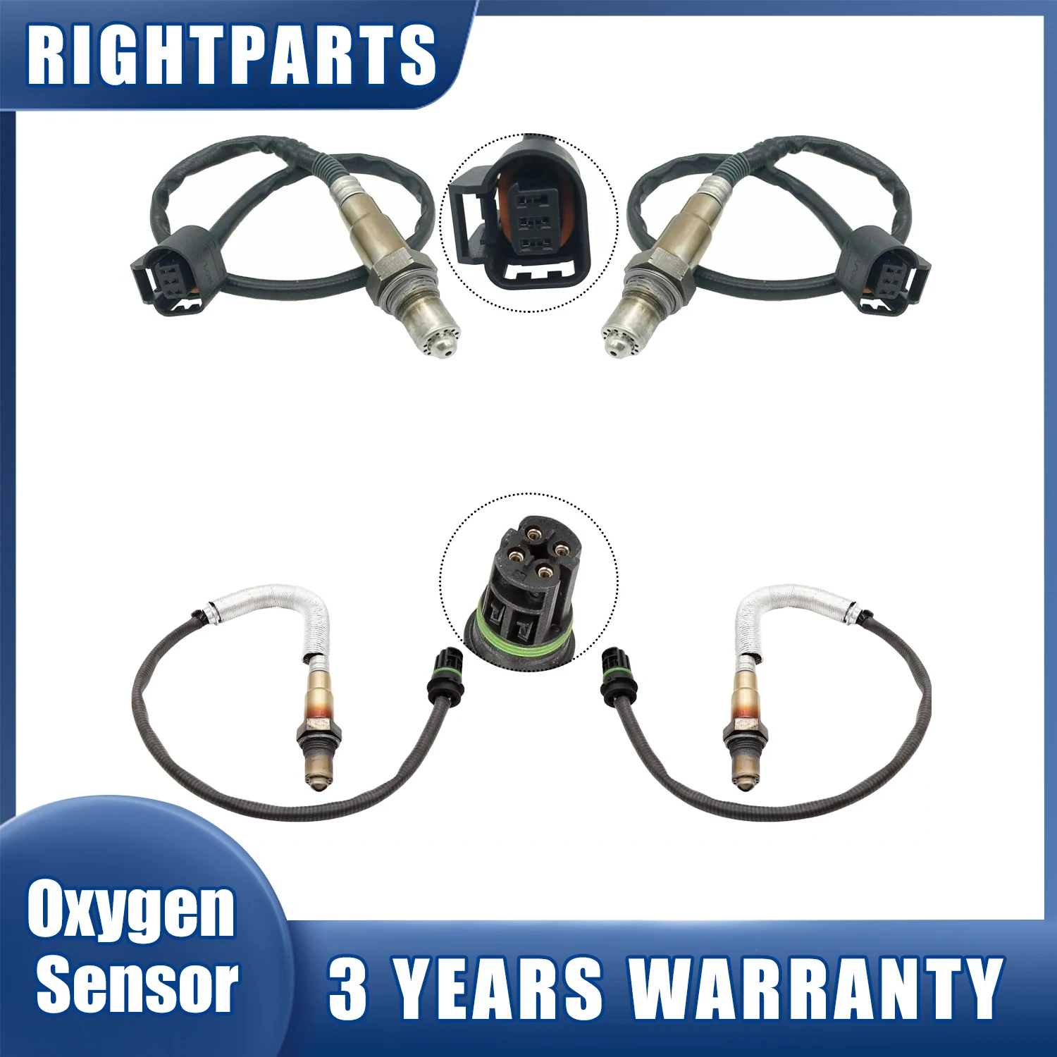 

Up+Downstream Oxygen Sensor 11787576673 11787545074 234-5026 234-4876 For BMW 550i GT 650i 750i 750Li Alpina B6 B7 X5 X6 4.4L