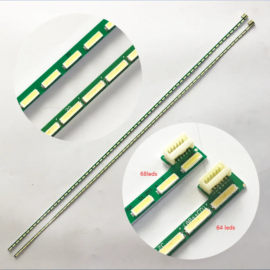 LED backlight strip 64/68 lamp For LV273HIP 6916L-1604A 6916L-3095A 6916L-2916A 6916L-2517C 3V/led