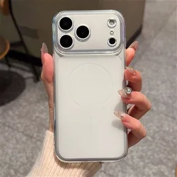 Luxury Ultra Slim Translucent Matte Silicone Phone Case with Lens Protection - iPhone 14 Pro (White)