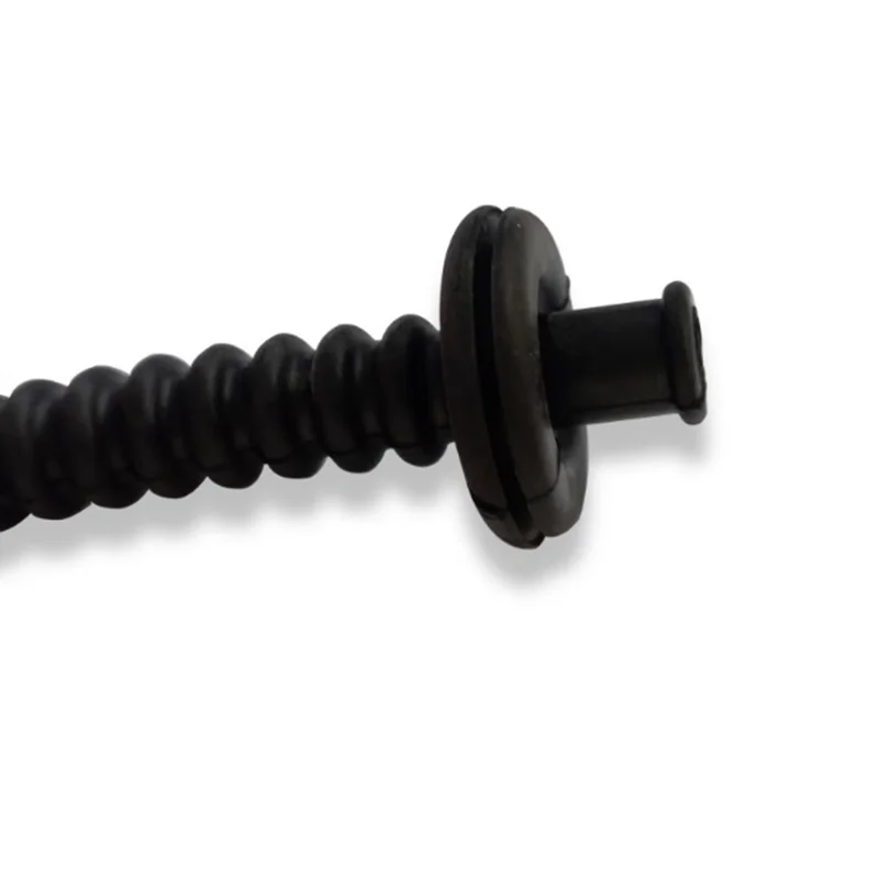 5pcs 30x30mm especial fio de borracha bainha 04