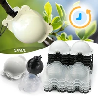 10PCS 5/8/10cm Rooting Ball Box Grafting Tool Reusable High Orchard Pressure Tree Rooter Air Layering Propagation Seedling Pot 1