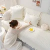 Beige Non-slip Fabric Simple Modern Living Room Back Towel Cover Cloth Sofa Cushion Four Seasons Universal New Solid Color 1