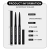Matte/Pearlescent Eyeliner Gel Pencil Smooth Waterproof White Black Eye Liner Lying Silkworm Pen Cream Makeup for Eyes 6