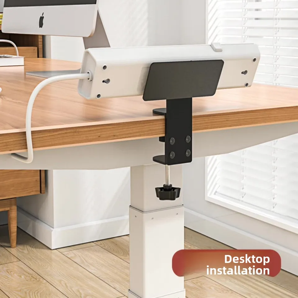 VFANDV Plateau De Gestion Des Câbles Sous Le Bureau, Rangement Cable Bureau Noir Support De Câble