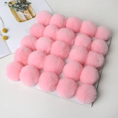 Fluffy Pom Pom Balls - Assorted Sizes for Crafts & Fashion Accessories