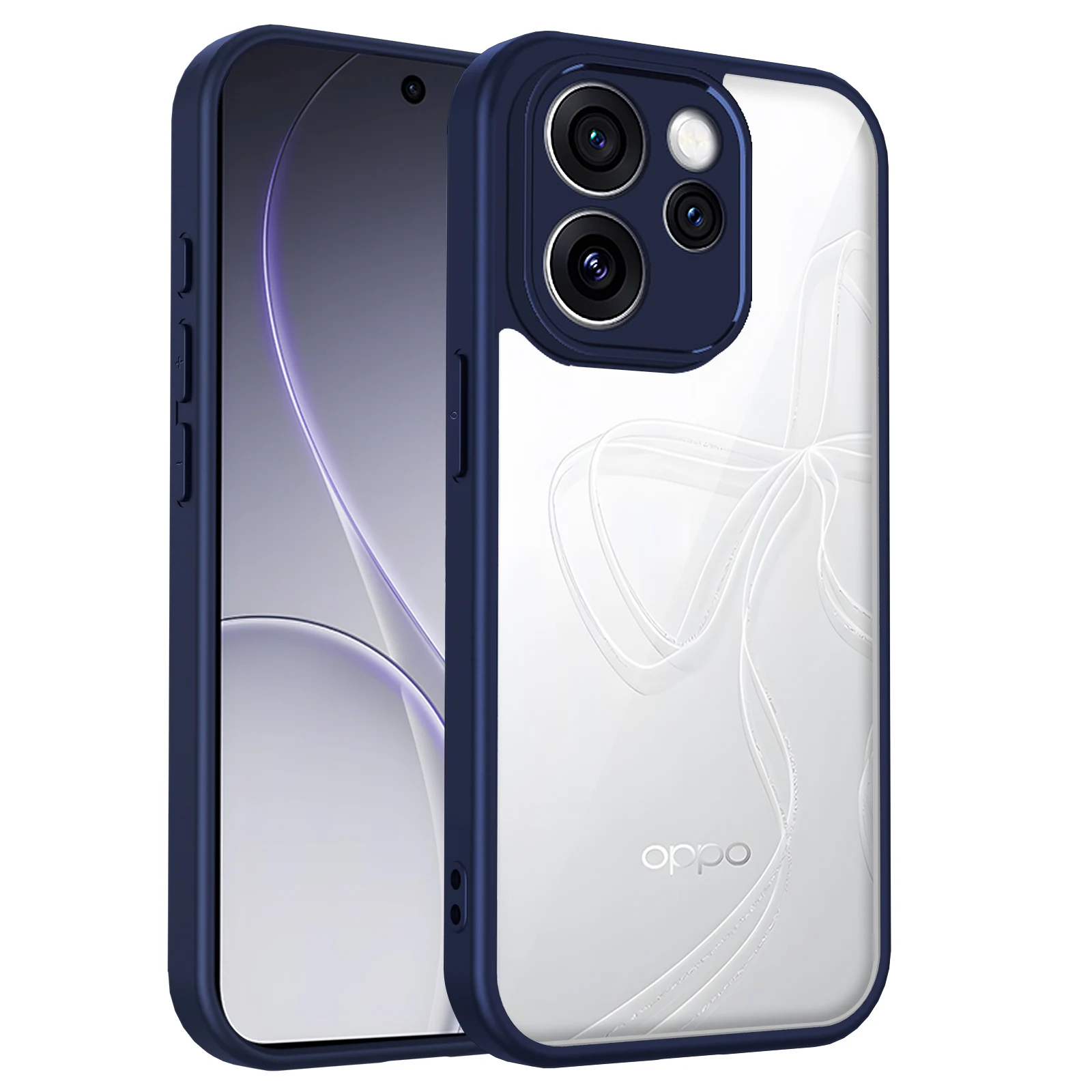 Shockproof Air Cushion Silicone Bumper Matte Back Cover Case