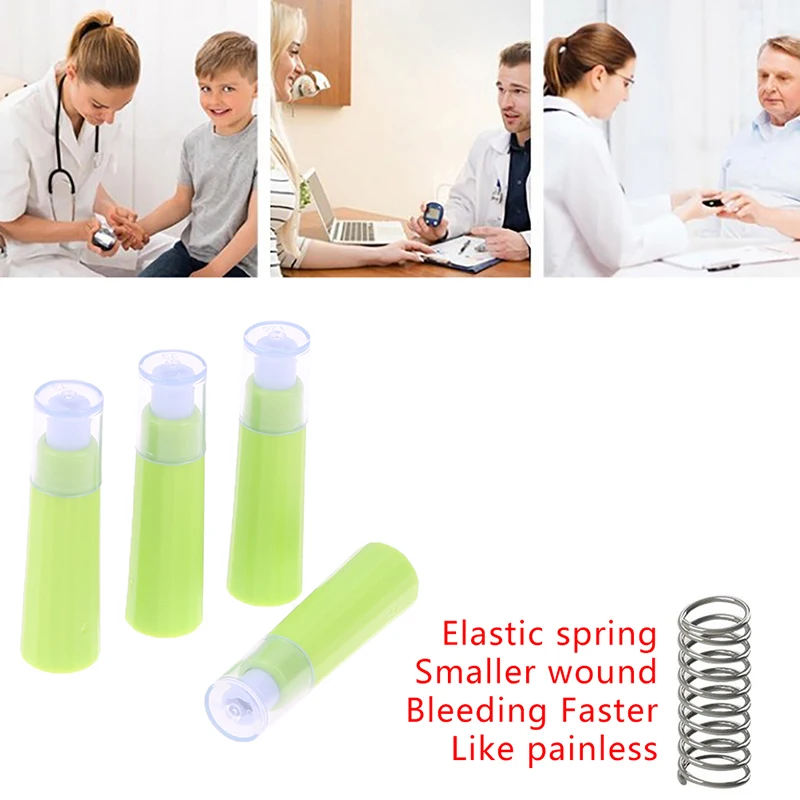50pcs 28G Micro-Sensing Disposable Blood Collection Lancet Needle Peripheral Blood Collection Needle With Swab blood collection lancet needle