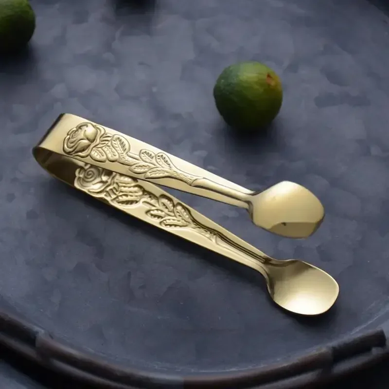 Mini Stainless Steel Food Tongs