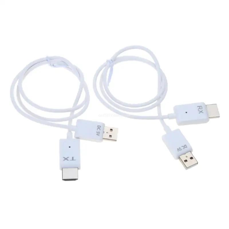 

Беспроводной HDMI-совместимый передатчик и приемник, стабильное видео на мониторы, проектор, удлинитель дальнего действия 165 м,