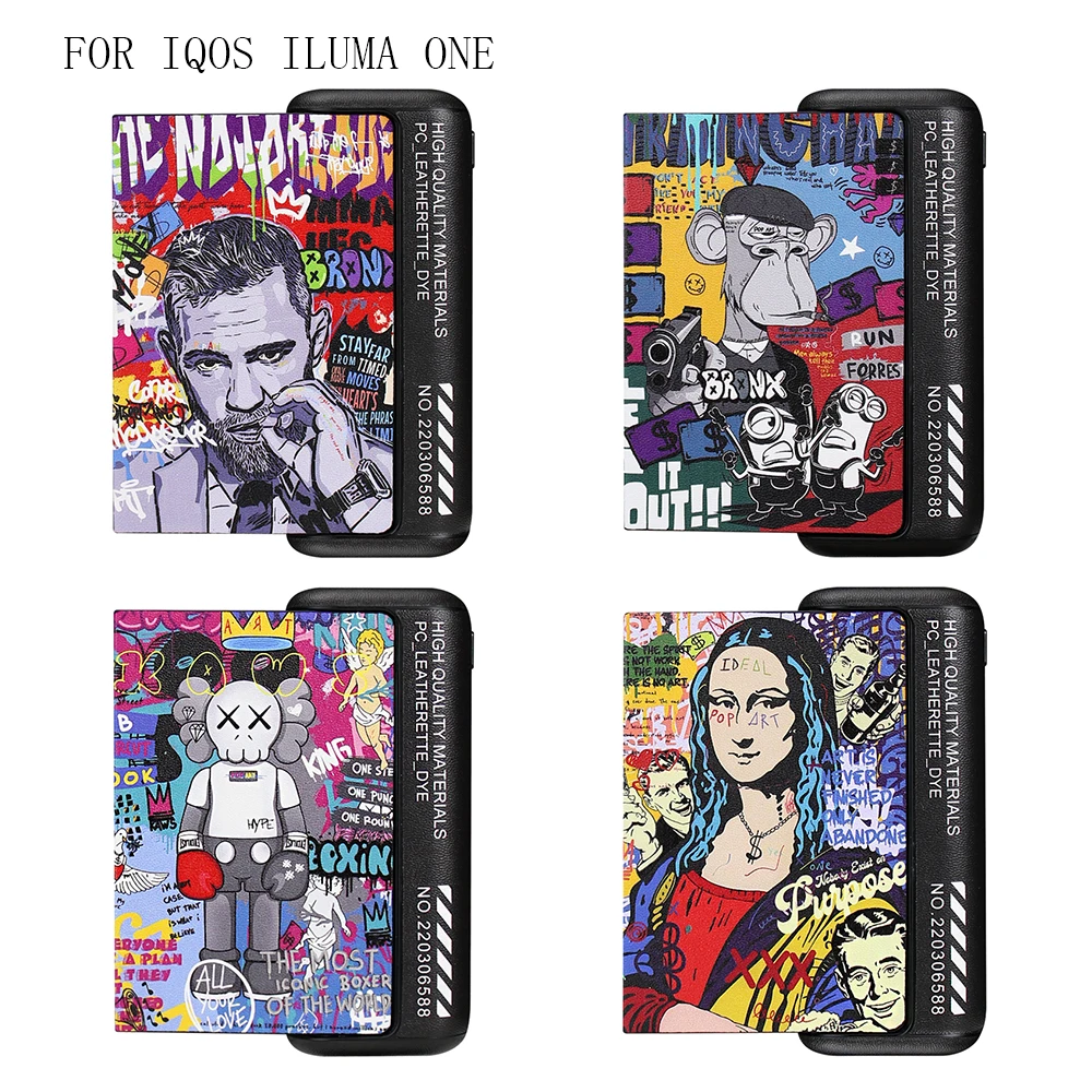 Ruoruo Flip Leather Per Iqos Iluma Prime Case Case Case Custodia Per Accessori Iqos 6