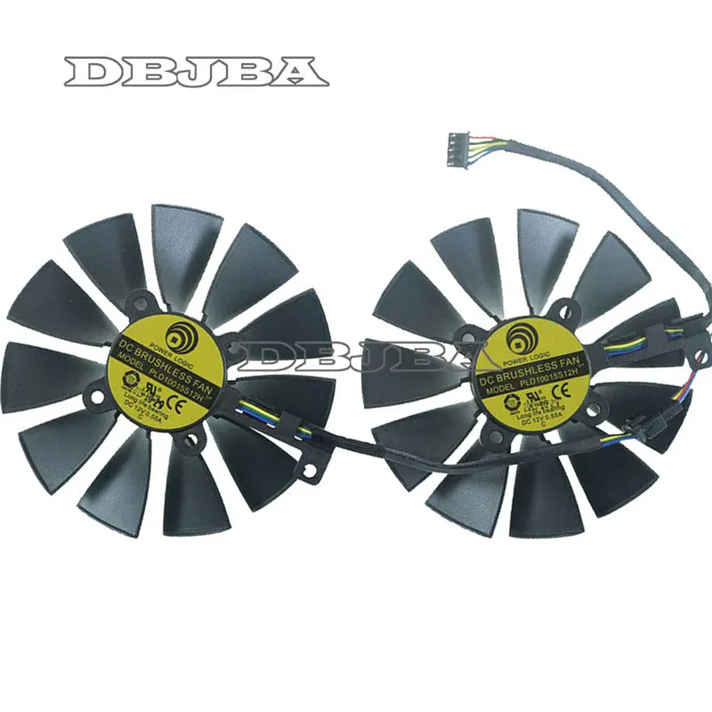 • Ventola Per Asus Strix Gtx 970 980 780 Ti R9 380 Ventola Per Scheda Video Grafica