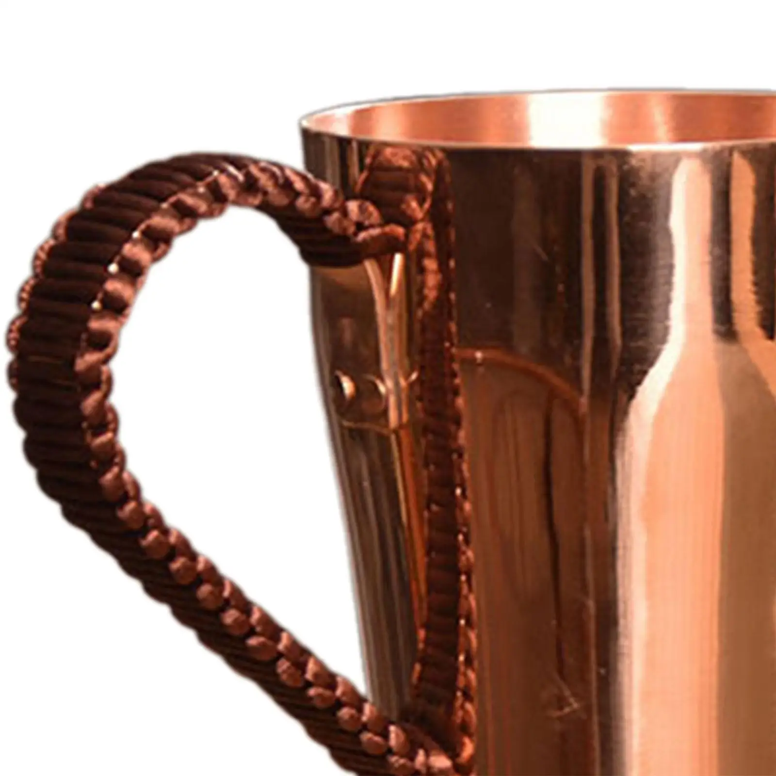 Copper Coffee Mug Drinkware Moscow Mules Cup Large Capacity 400ml Water Mug Handmade Copper Water Cup for Beverage Hosuehold