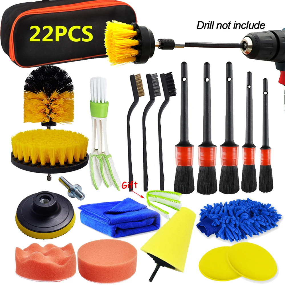 Kit outils nettoyage voiture
