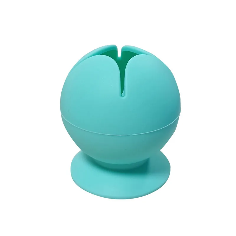Silicone Parts Organizer Handmade Suction Cup Waste Collector Anti-slip Anti-fall Storage Bin for Handcraft Accessories