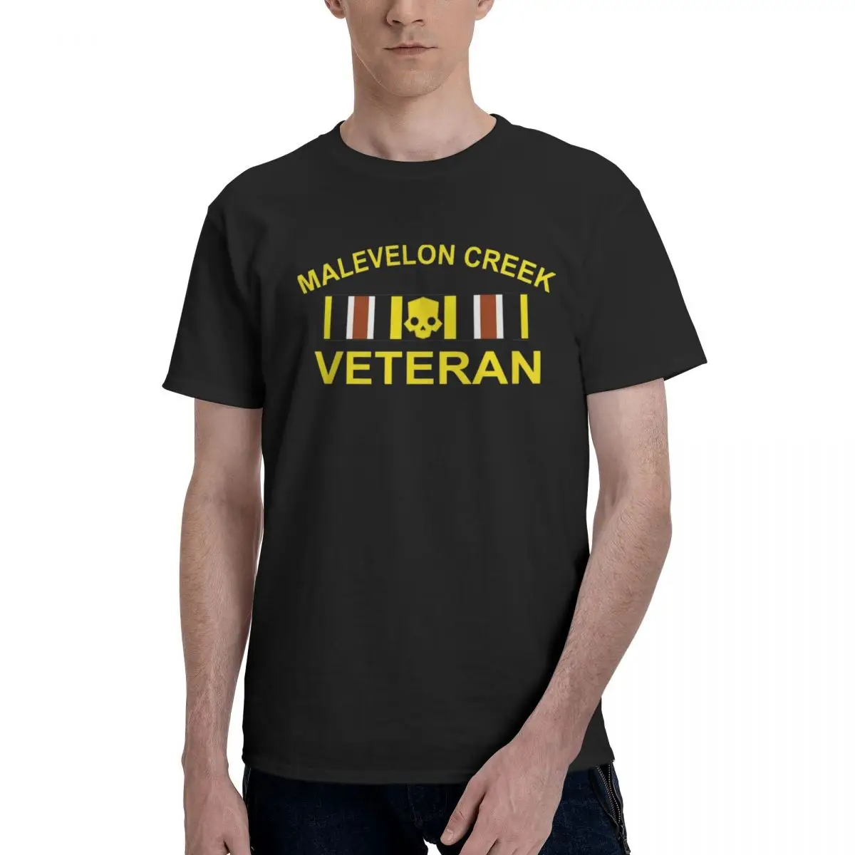 Malelon Creek Veterano Helldivers Da Uomo 2 Magliette Abbigliamento In Puro Cotone Manica Corta O Collo T-Shirt Idea Regalo T-Shirt