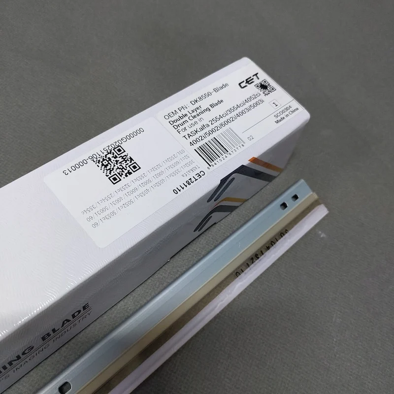 2PC DK8550 드럼 클리닝 블레이드 교세라 TK4002 TK6002i TA 2552ci 3252ci 3552ci 4052ci 5052ci 3553ci 4053ci 더블 레이어