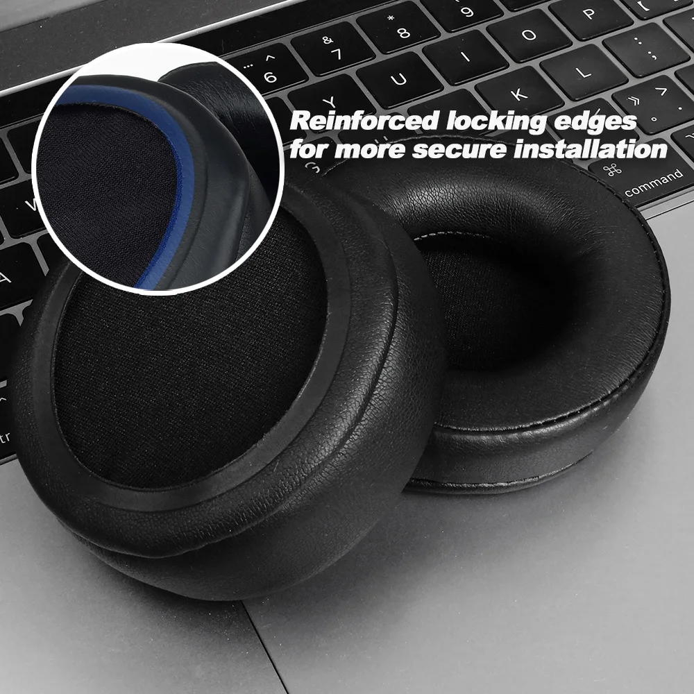 Earpads for Audio-technica ATH-AR3BT ATH-AR3is Accessories Replacement Ear Cushion Headphones Soft Sponge Mesh Fabric Earphone