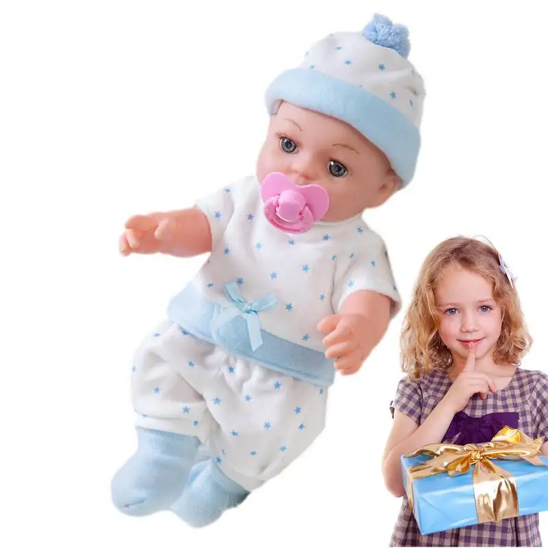 

Silicone Bab Newborn Babies Dolls Newborn Silicone Dolls Realistic Babies Dolls Toys Party Favors Birthday Gifts For Boys Girls