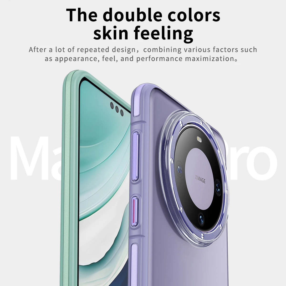 Ultra-Resilient Splicing Skin Sensation Armor Case with MagSafe Compatibility - Shockproof Hybrid Back Cover