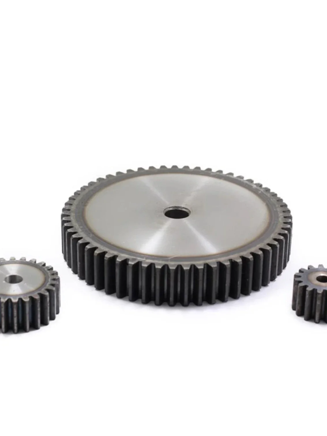 M2 45# Steel Cylindrical Gear 10T/11T/12T/13T/14T/15T/16T/17T/18T/19T/20T/21T/22T/23T/24T/25T Metal Pinion Chain Pitch 6.28mm