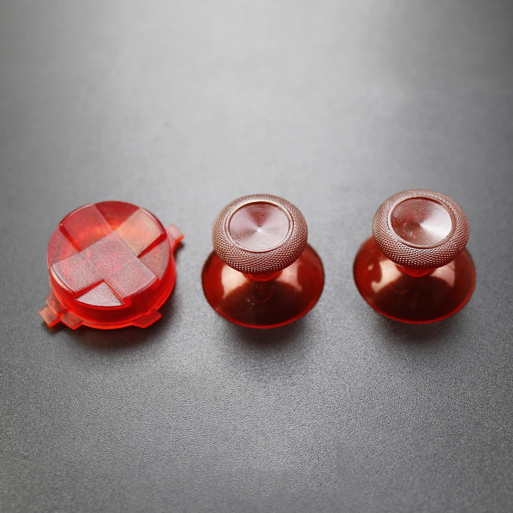 YUXI 3D Analog Thumb Sticks Grip Joystick Cap with D-Pad Button Cross Direction Keys