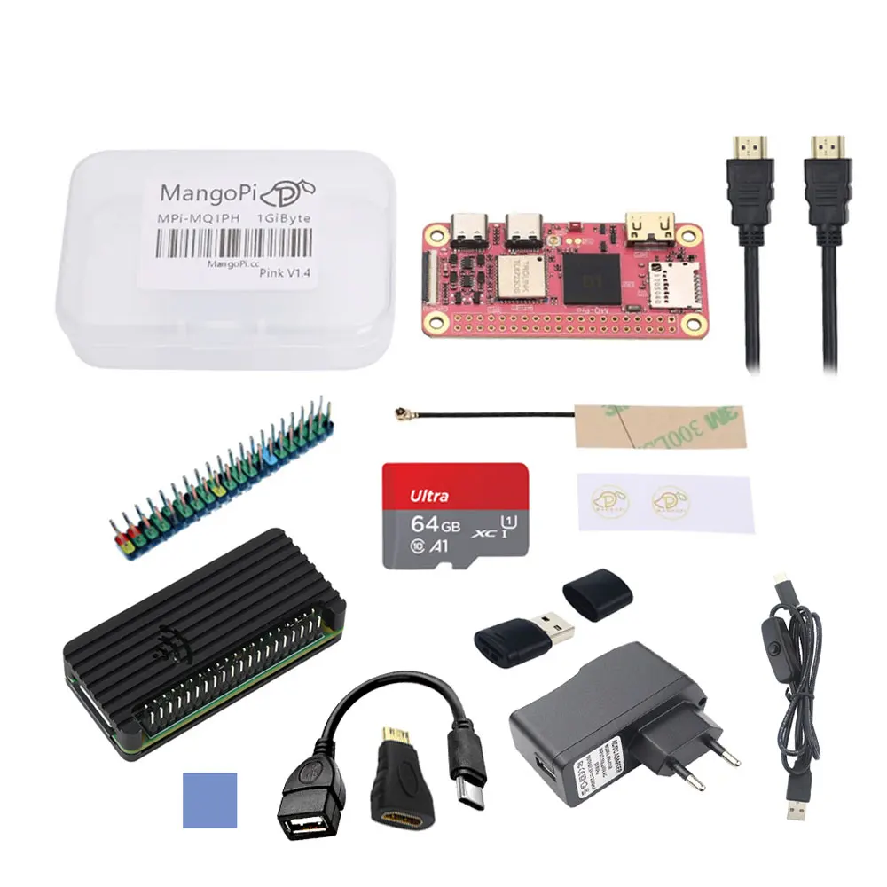 MangoPi MQ-Pro D1  RISC-V SBC 512MB/1GB RAM WiFi/BT    