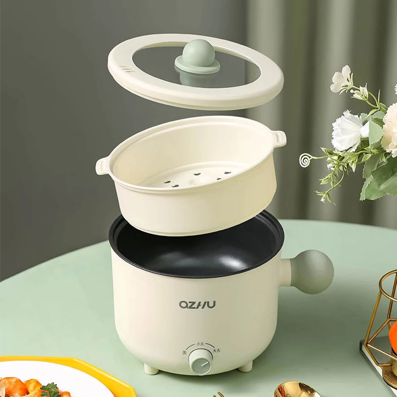 Cute Green Rice Cooker With Steamer 2l Home Dormitory Students Mini Rice  Cooker - Rice Cookers - AliExpress