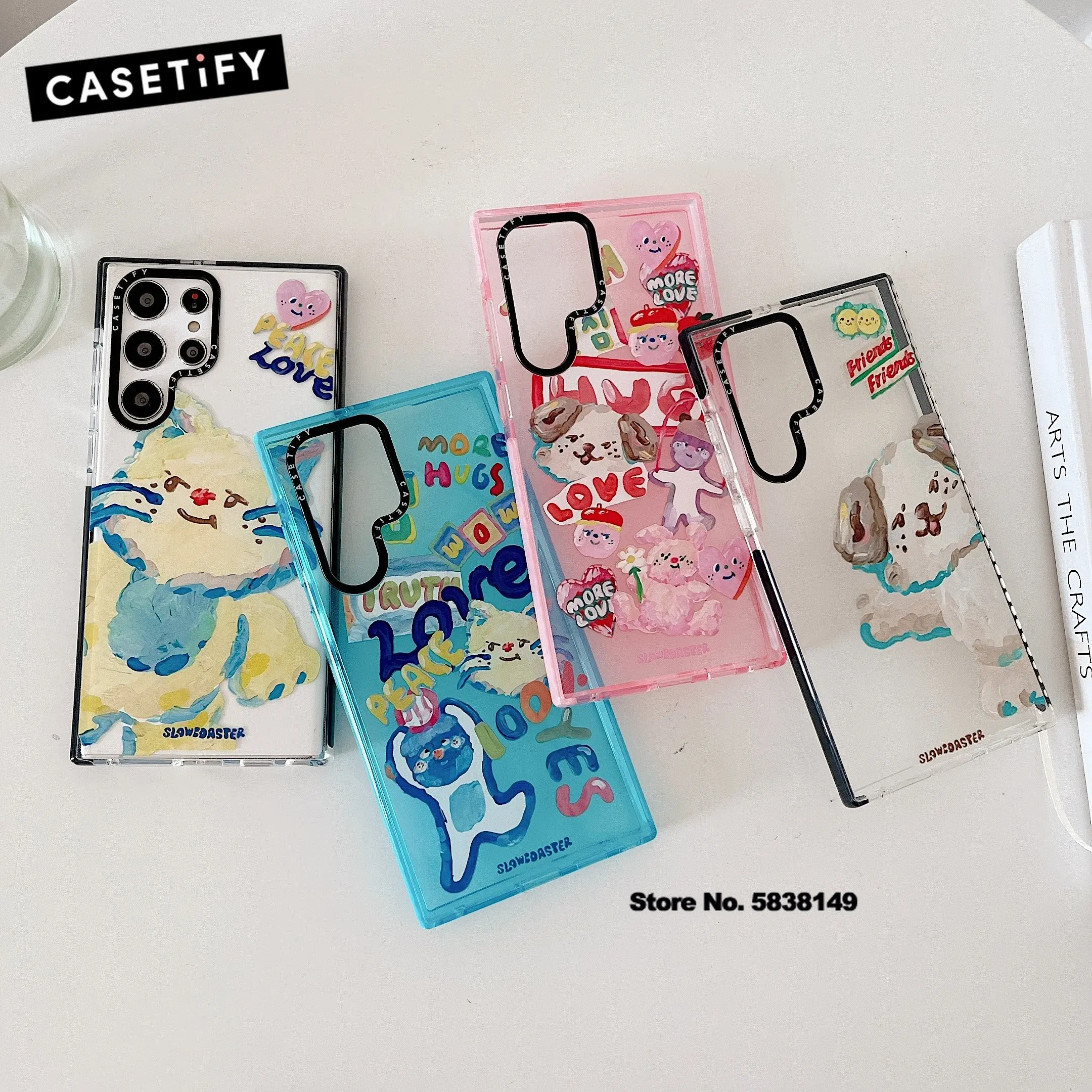 CASETIFY Cat And Dog TPU Phone Case For Samsung S20 S23 S22 S21 Plus