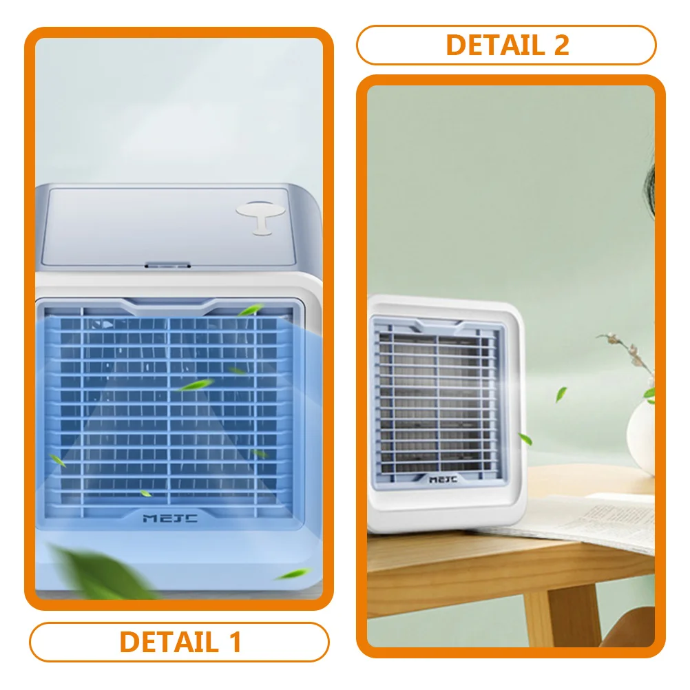 Portable Cooler Mini Air Conditioner Fan USB Ac Unit Abs Conditioning Small Office Air-conditioning Low cost