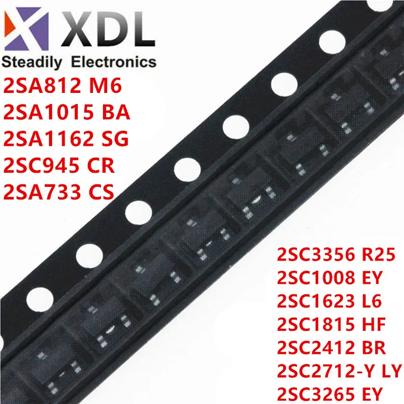 100PCS 2SC3356 C3356 R25 SOT-23 2SC945 2SC1008 2SC1623 2SC1815 2SC2412 ...