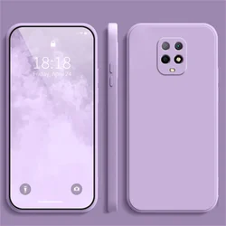 Matte Silicone Lightweight Protective Case - Redmi Note 9 Pro (Grass Purple)