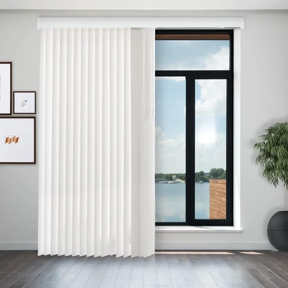 

Blackout Window Shade Curtains Vertical Blinds for Doors Door Blinds & Shades Freight free