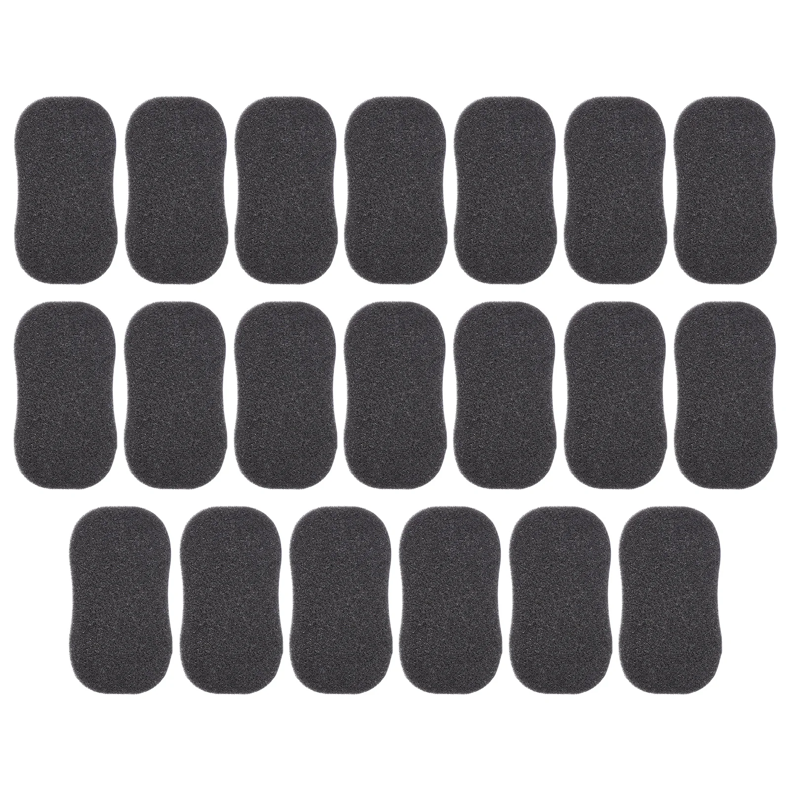 20pcs Face Clean Sponge Pad Hair Salon Hairdressing Hair Fragment Sponge Brush Facial Duster Brush Hair Salon Hair Styling Tools 2