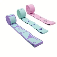 High-Elasticity Yoga Fitness Resistance Band - Open Back Shoulder Strap, Elastic Stretching Belt, Yoga Stretching Exercises. - Image 5