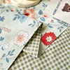 Floral Style Flat Sheet Set 100% Cotton Bed Sheets Sets Flower Leaves Botanical Pattern Printed Soft Bedding for Bedroom Decor 6