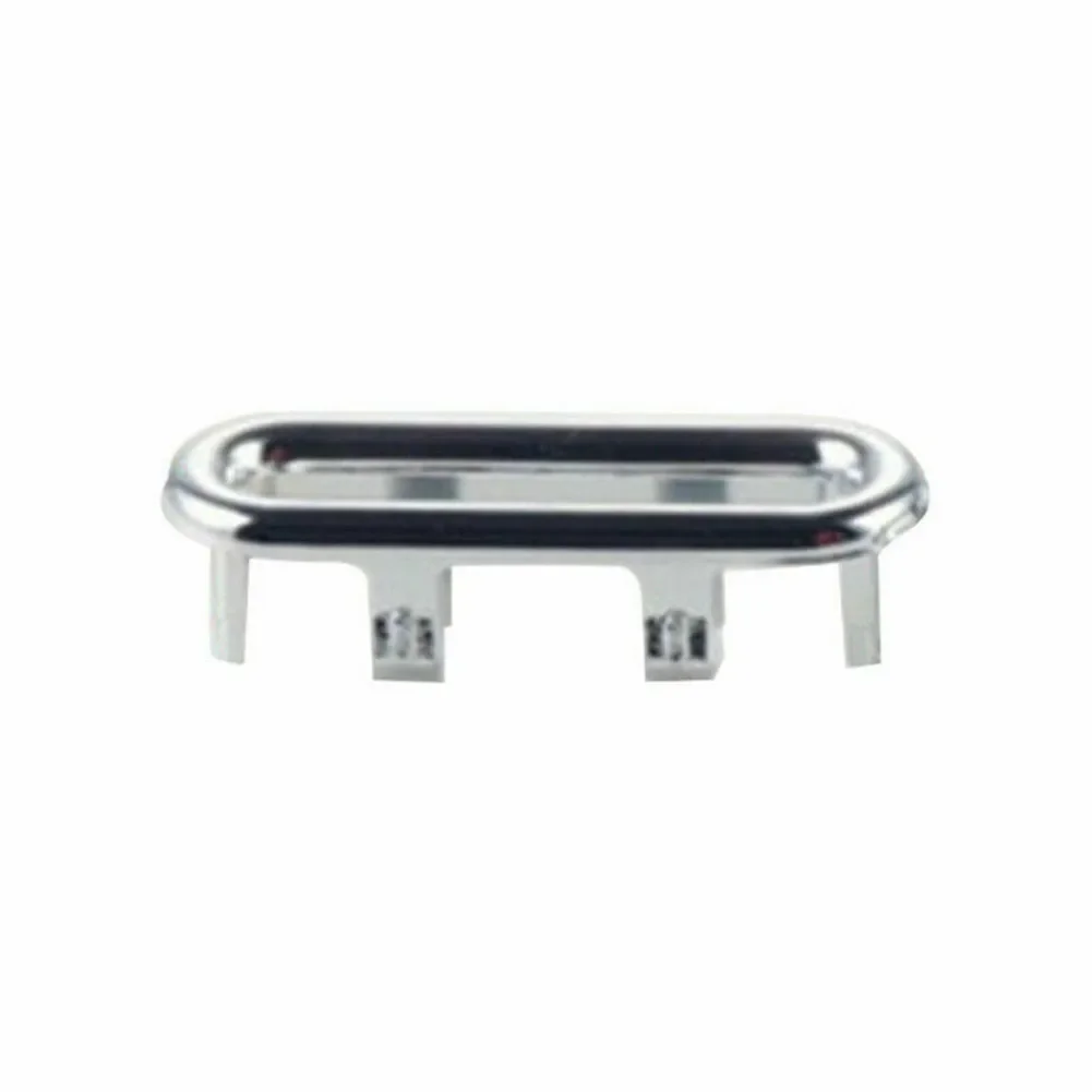 Replacement Basin Sink Spare Oval Overflow Cover Tidy Trim 12x Pcs Plastic Suitable for All Types of Wash Basin