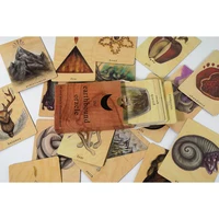 The Earthbound Oracle Deck The Seeker'S Lenormand Full Deck Divination Completed Wooden Tarot 48 Card Oracle Deck 2