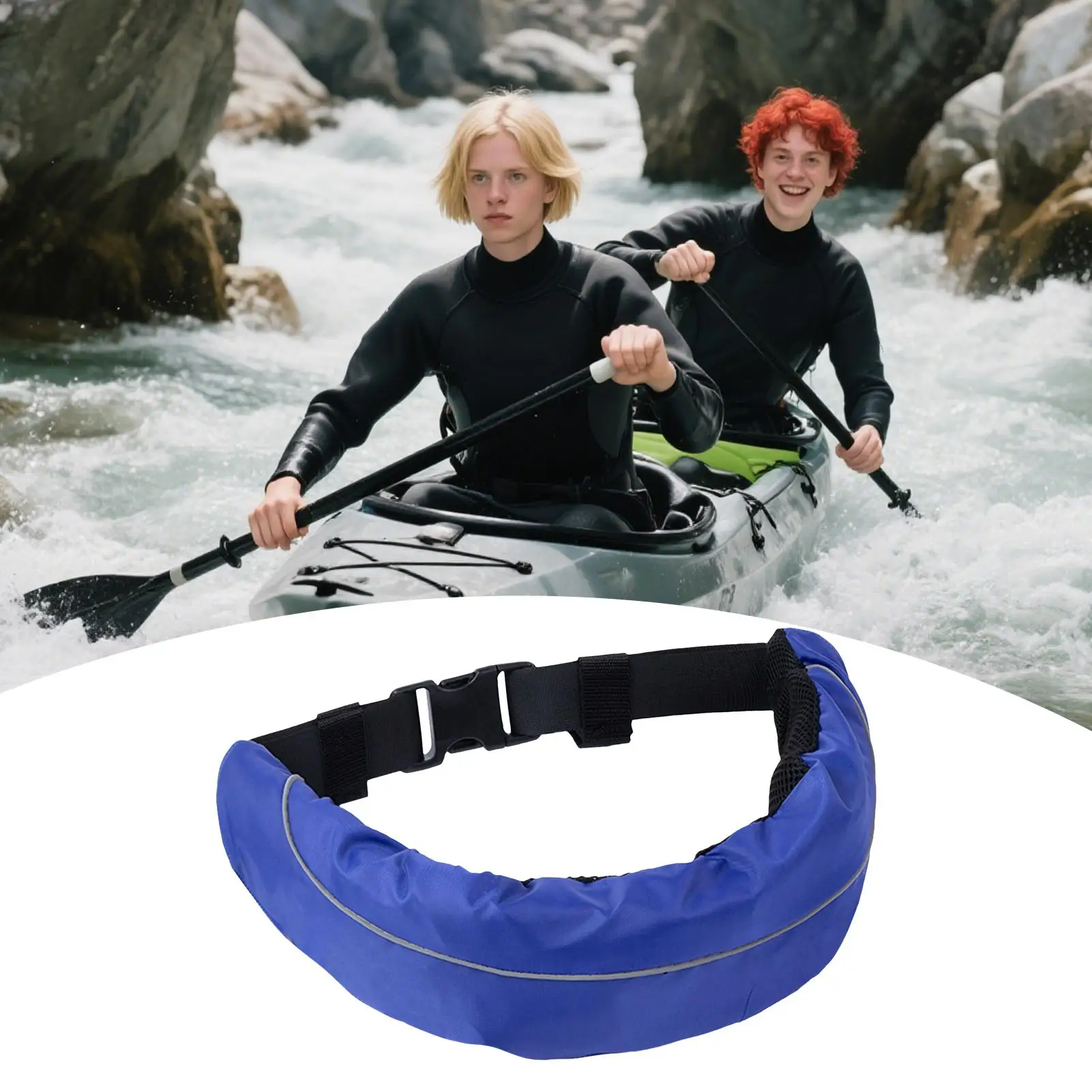 Life Belts For Paddleboarding Inflating Belt Pack For Kayaking Reusable Safety Accessories For Kayaking Boating Surfing