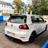 2004 To 2009 FOR VW Golf 5 MK 5 GTI R32 MK5 Oettinger Style Rear Spoiler Roof Wing Trunk Lip High Quality ABS Glossy Black 6