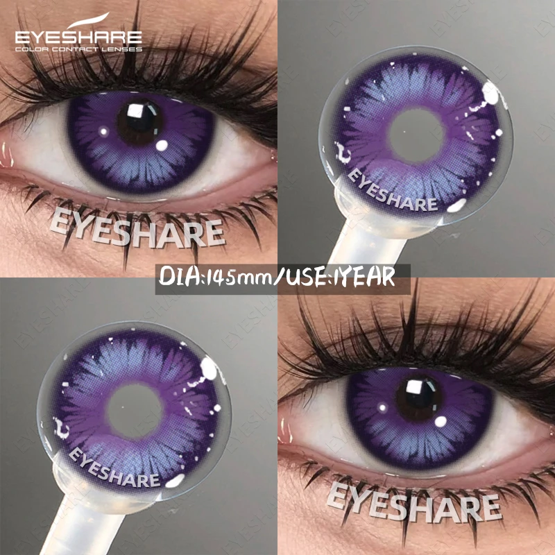 EYESHARE Vibrant Anime-Inspired Color Contact Lenses
