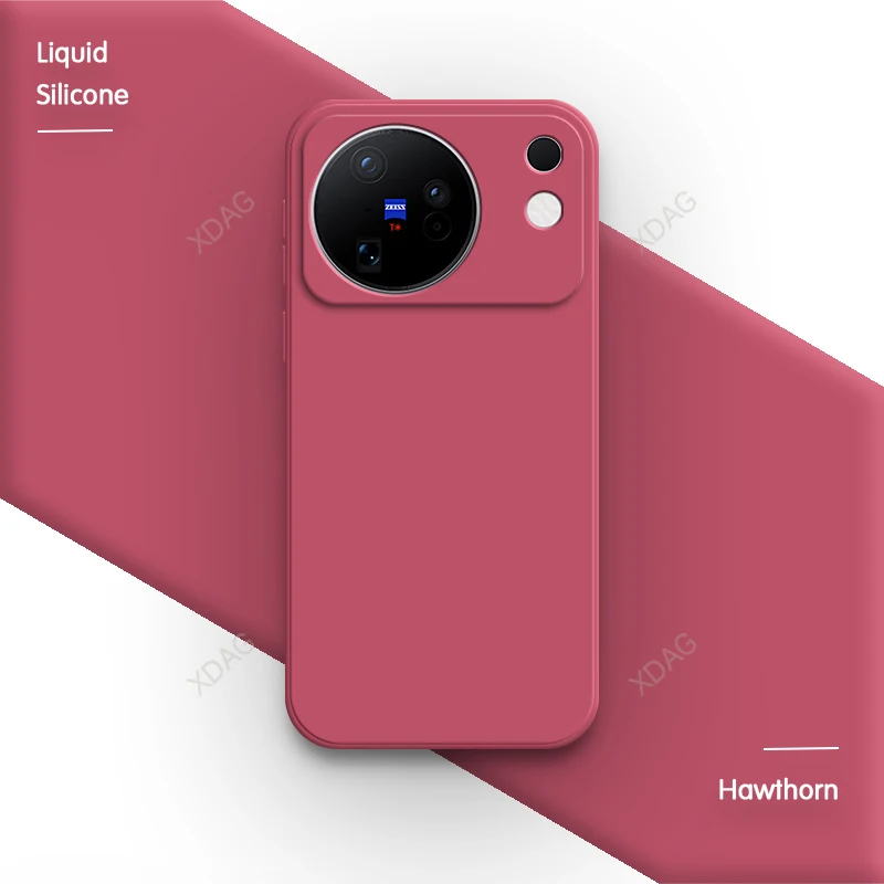 Luxurious Soft Liquid Silicone Phone Case with Enhanced Camera Protection